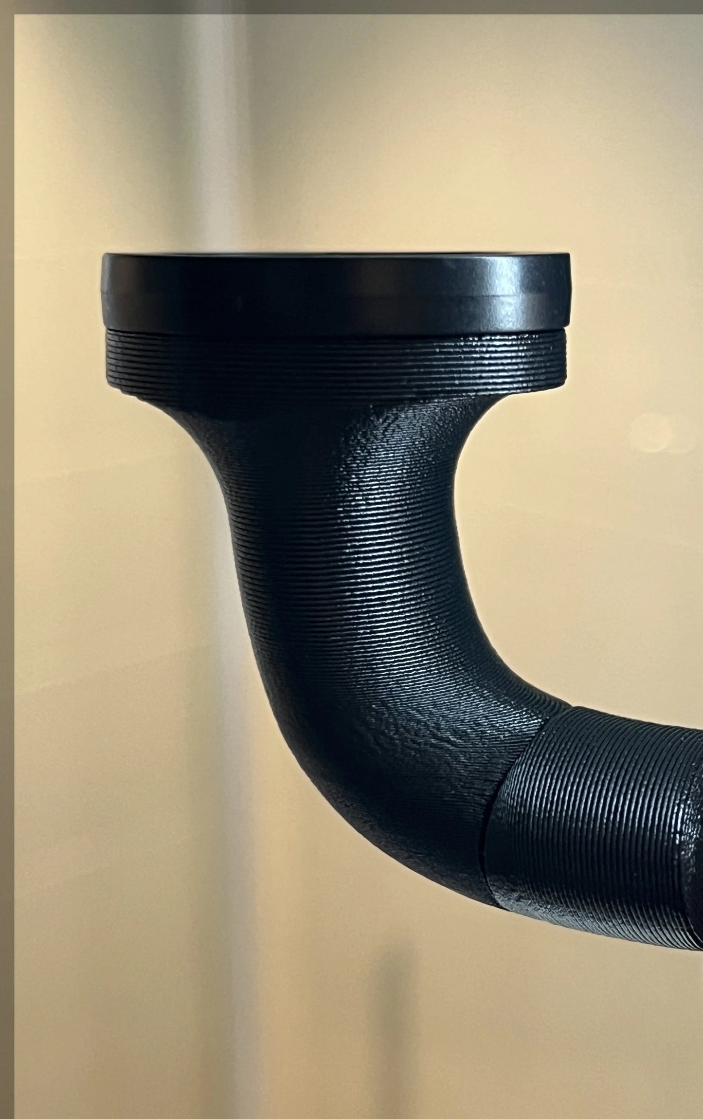Custom aero computer mount side view