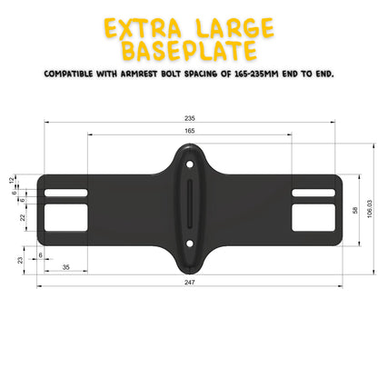 "The Supercar" BTA Hydration System (Between The Arms)