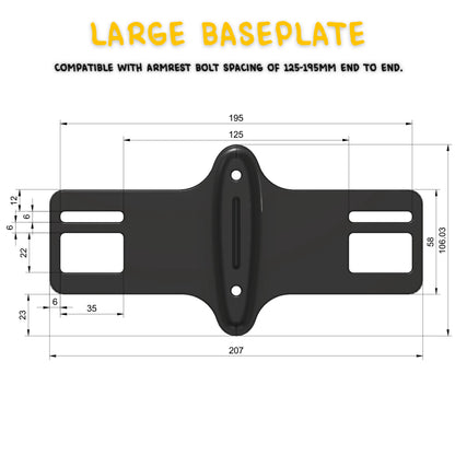 "The Supercar" BTA Hydration System (Between The Arms)