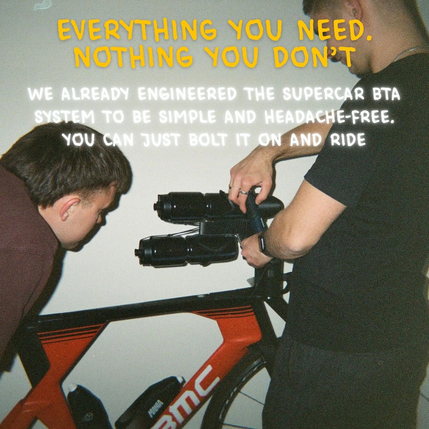 "The Supercar" BTA Hydration System (Between The Arms)
