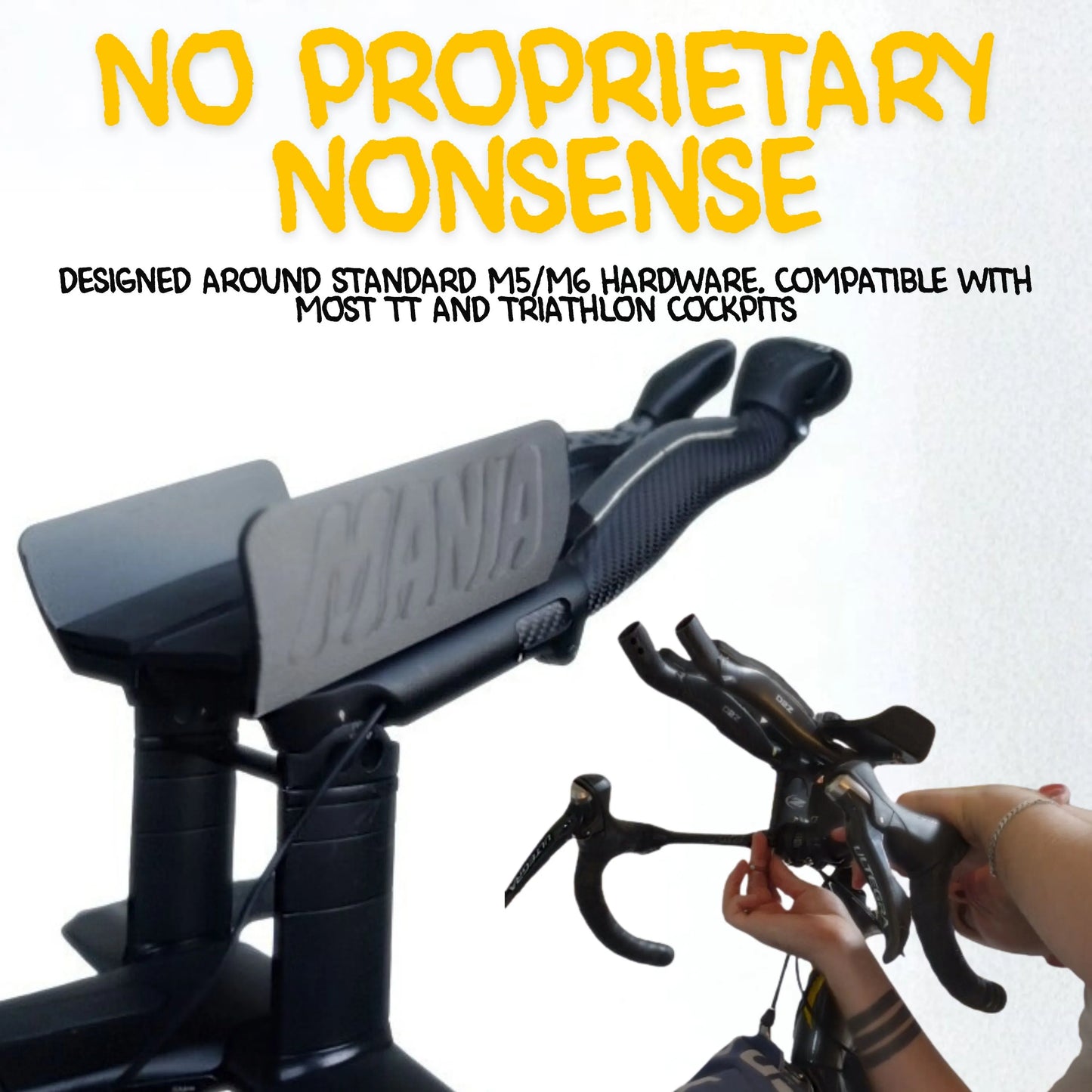 Universally Compatible Bicycle Arm Rests